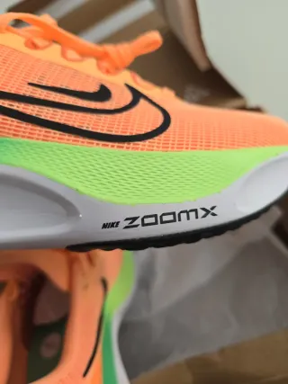 Zapatillas Nike Zoom Fly 5 Naranja y Verde