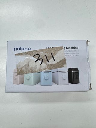Máquina de etiquetas Polono con cinta