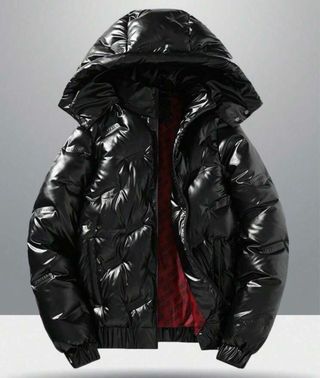 Suéter de invierno brillante para hombre Talla M