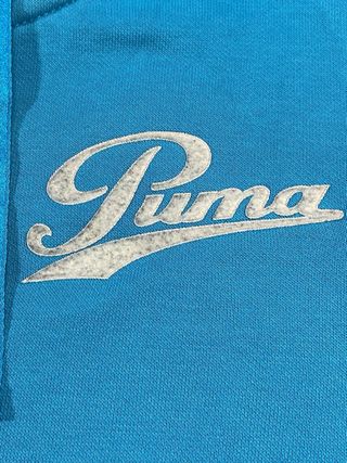 Sudadera Cremallera Puma Azul Talla S