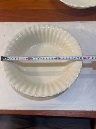 Frutero antiguo de loza