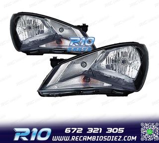 FAROS PARA SEAT MII 11- FONDO NEGRO