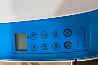 Impresora HP Wifi Azul y Blanca