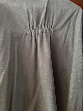 Sobrecamisa micropana mujer Zara verde