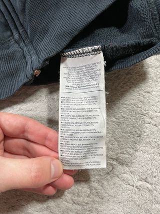 Sudadera Nike Vintage Negro Talla S