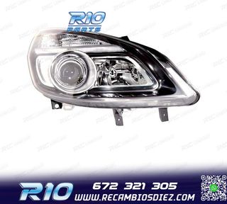 FARO DCH PARA RENAULT SCENIC II 05-08 FONDO NEGRO