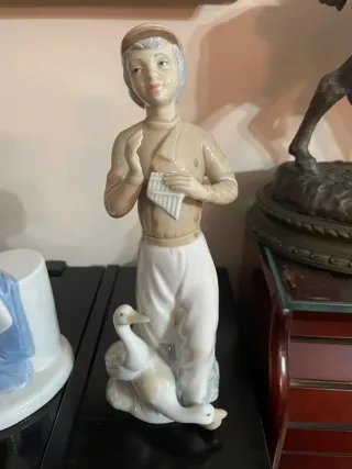 Figuras de porcelana estilo marfil