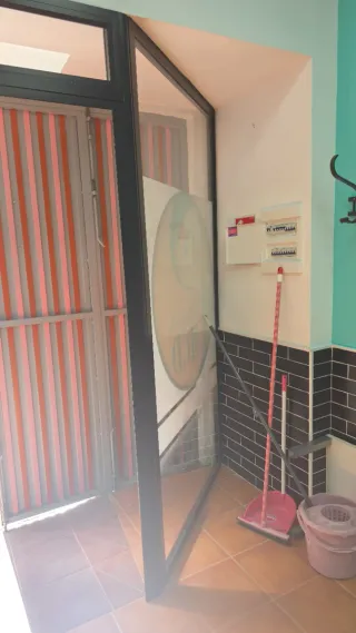 Portón metálico 4 hojas para garaje/local