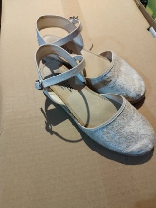 Alpargatas Batilas Beige/Blanco