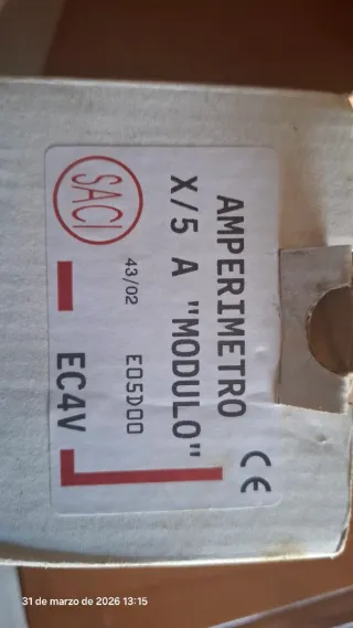 Amperímetro CONTROL 1000A