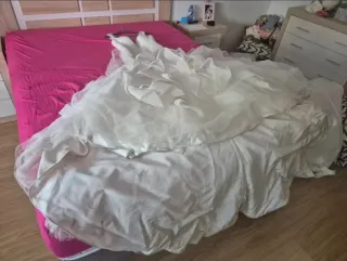 Vestido de Novia Pronovias Sirena Volantes