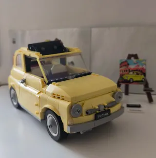 FIAT 500 BLOQUES DE CONSTRUCCIÓN