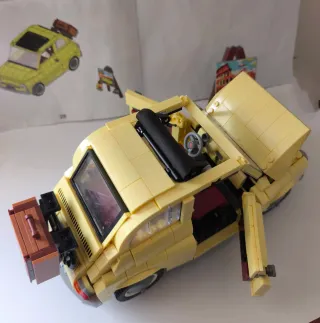 FIAT 500 BLOQUES DE CONSTRUCCIÓN