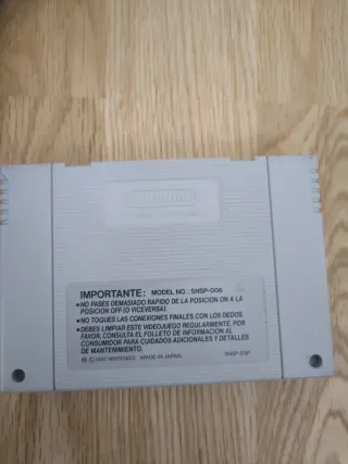 Super Star Wars SNES PAL España