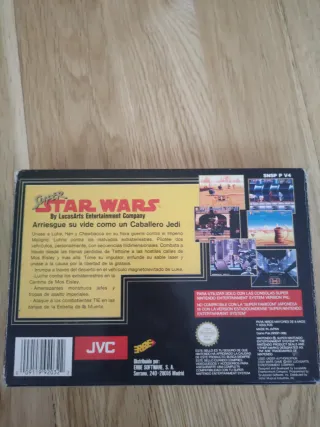 Super Star Wars SNES PAL España