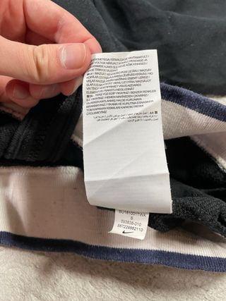 Sudadera Cremallera Nike Negro Talla S