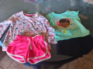 Lote Ropa Niña: Camiseta y Short