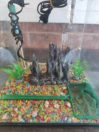 Acuario Blau 30L con accesorios