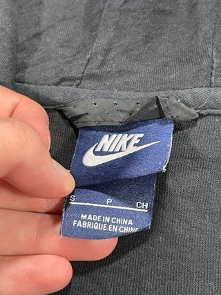 Sudadera Cremallera Nike Tech Negro Talla S