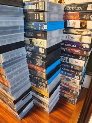 Gran Lote de unas  370 Películas VHS de los 90