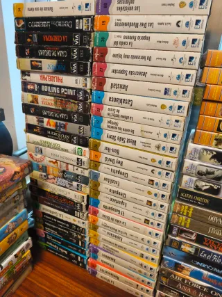 Gran Lote de unas  370 Películas VHS de los 90
