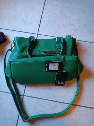 Borsa donna Coveri Collection verde