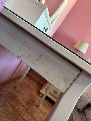 Tocador blanco modelo HEMNES ikea
