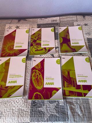 22 Manuales AMIR edición 18 y libro gordo