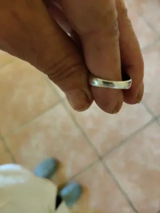 Anillo Plata Ley con 3 Circonitas