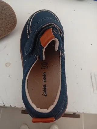 Zapatos niño talla 29 azul marino,piel