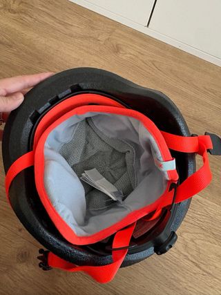 Casco naranja niño/bebé