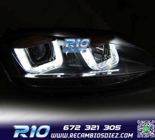 FAROS VOLKSWAGEN VW GOLF 7 12-17 LOOK GTI LED LUZ DIURNA