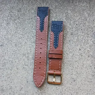 Cinturino vera pelle vintage RD