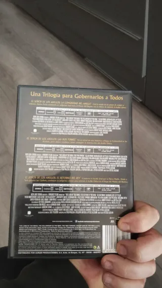 El Señor de los Anillos: La Trilogía DVD