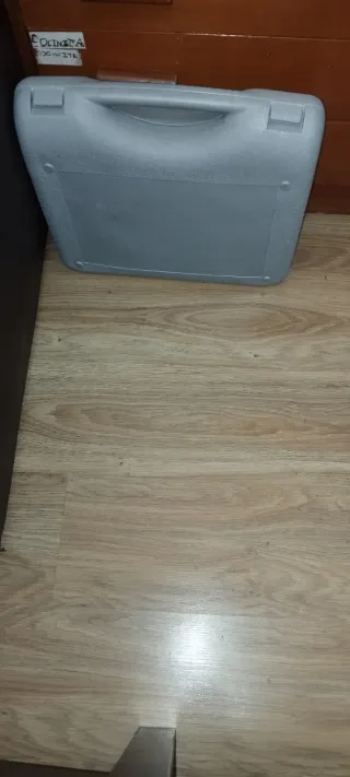 Maletín de pesas con discos y barras