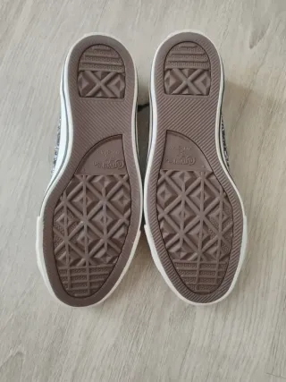 Converse All Star Glitter Nero/Argento