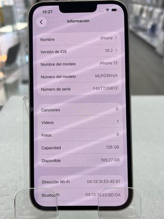 iPhone 13 128GB Blanco