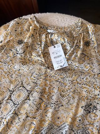 Blusa boho Zara Talla Única Nueva
