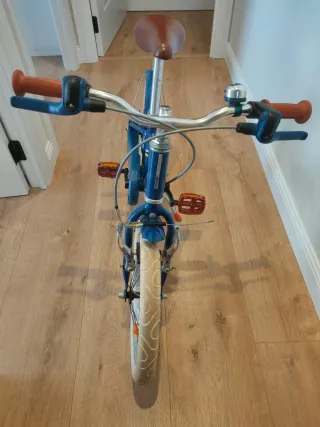 Bicicleta infantil Btwin azul