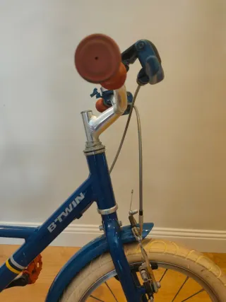 Bicicleta infantil Btwin azul