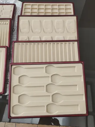 Maletín Joyero Christian Lay Negro/Rojo