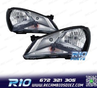FAROS PARA SEAT MII 11- FONDO NEGRO