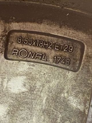 Llantas Originales Audi 18 Pulgadas