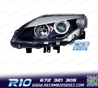 FARO IZQ PARA RENAULT LAGUNA III 11- FONDO NEGRO