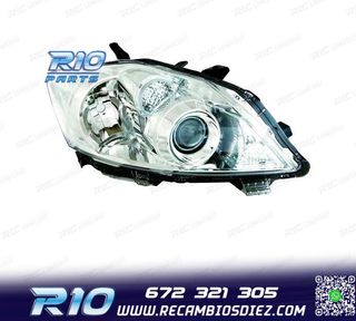 FARO DCH TOYOTA AURIS 10-13 FONDO CROMO