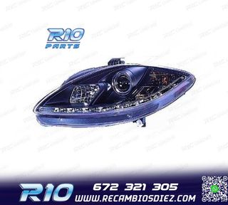 FAROS PARA SEAT TOLEDO LEON ALTEA 04-09 LUZ DIURNA REAL LED
