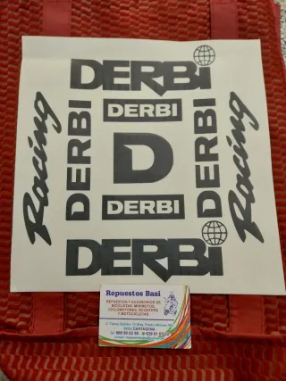 JUEGO PEGATINAS DERBI VARIANT