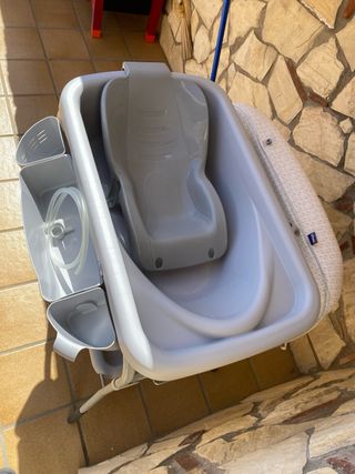 Bañera cambiador para bebé