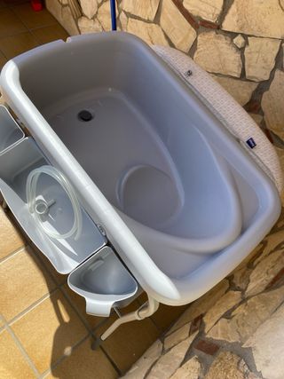 Bañera cambiador para bebé
