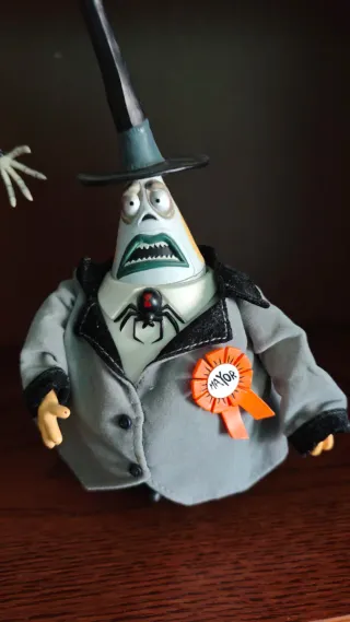 Figuras Pesadilla antes de Navidad. Jack y alcalde